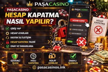 Paşacasino hesap silme.